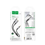 Купити Кабель Audio Splitter  Hoco UPA21 2-in-1 3.5 male to 2 female, 2