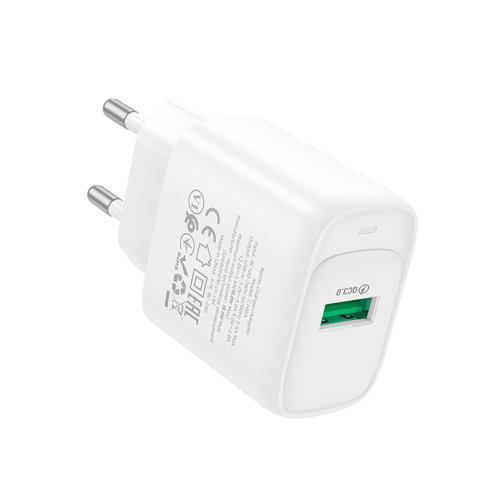 Мережевий Зарядний Пристрій Hoco C140A 1USB QC 18W превью 5