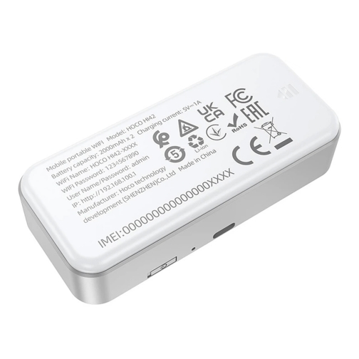 Купить Модем Hoco HI42 Portable Mobile WiFi Transmitter (free sim), 6