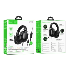 Купить Игровые Наушники Hoco W113 Dynamic USB7.1 Купить Игровые Наушники Hoco W113 Dynamic USB7.1