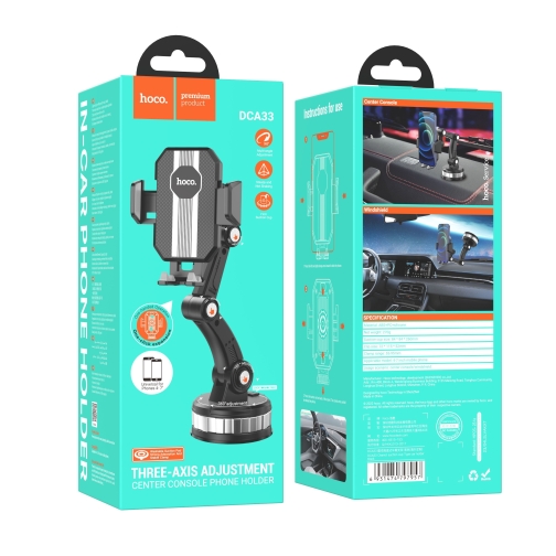Купить Автодержатель Hoco DCA33 Powerful suction cup