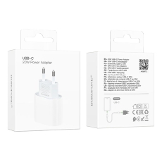 Купити Мережевий Зарядний Пристрій Borofone BA100A 1USB-C PD/QC 20W Купити Мережевий Зарядний Пристрій Borofone BA100A 1USB-C PD/QC 20W