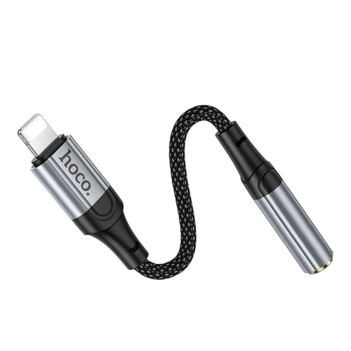 Перехідник Hoco LS36A iP to AUX 3.5mm (Female) 12cm превью 3