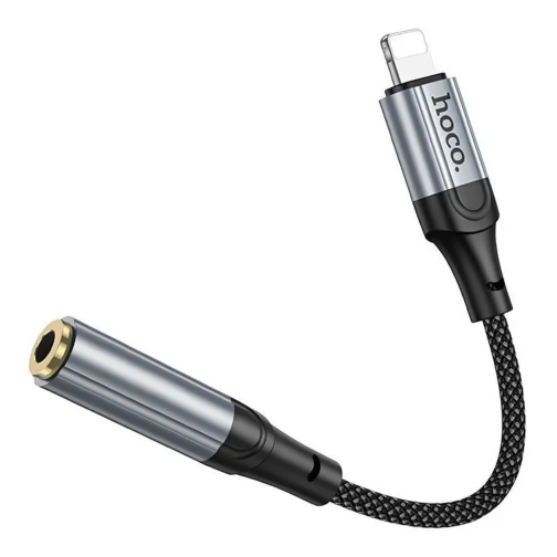Перехідник Hoco LS36A iP to AUX 3.5mm (Female) 12cm превью 4