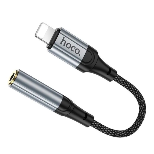 Купить Переходник Hoco LS36A iP to AUX 3.5mm (Female) 12cm, 5