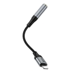 Купить Переходник Hoco LS36A iP to AUX 3.5mm (Female) 12cm, 6