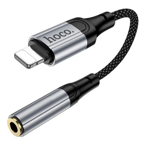 Купить Переходник Hoco LS36A iP to AUX 3.5mm (Female) 12cm, 7
