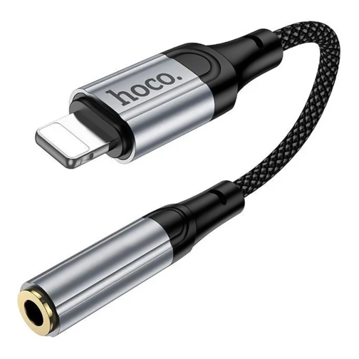 Перехідник Hoco LS36A iP to AUX 3.5mm (Female) 12cm превью 7