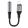 Купить Переходник Hoco LS36A iP to AUX 3.5mm (Female) 12cm Серый