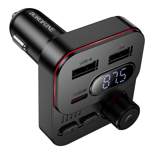 FM-трансмітер BC61 USB-C PD30W+USB-A 15W/BT5.4 Total 45W превью 3