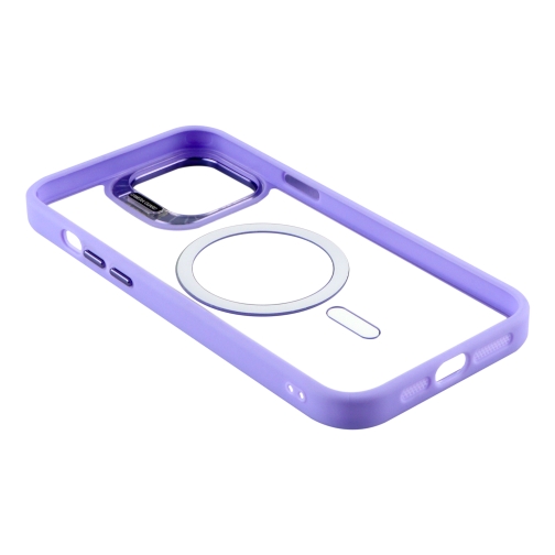 Купить Чехол TPU+PC+Metal Stand Case with MagSafe and Camera Lenses для iPhone 12 Pro Max Мятая упаковка, 9