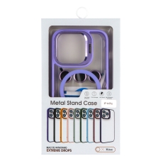 Купить Чехол TPU+PC+Metal Stand Case with MagSafe and Camera Lenses для iPhone 14 Pro Мятая упаковка Купить Чехол TPU+PC+Metal Stand Case with MagSafe and Camera Lenses для iPhone 14 Pro Мятая упаковка