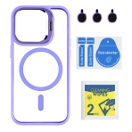 Купити Чохол TPU+PC+Metal Stand Case with MagSafe and Camera Lenses для iPhone 14 Pro М'ята упаковка, 12