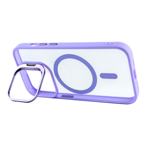Купити Чохол TPU+PC+Metal Stand Case with MagSafe and Camera Lenses для iPhone 14 Pro М'ята упаковка, 13