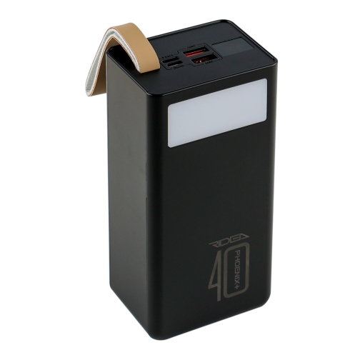 Купити Універсальна Мобільна Батарея Power Bank Ridea RP-D40L+ Phoenix40+ PD/QC 3.0 20W digital display + lamp 40000 mAh, 3