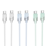 Купити Кабель USB Hoco U132 60W Type-C to Type-C 1.2m М'ята упаковка