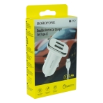 Купить Авто Зарядное Устройство Borofone BZ12 2.4A Type-C 2 USB, 2