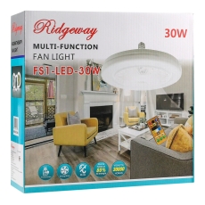 Купити Лампа Кільцева з Вентилятором FS1-LED-30W E27