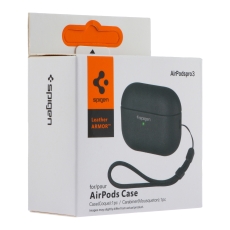 Купити Футляр TPU Spigen Leather Armor для Airpods Pro 3 М'ята упаковка Купити Футляр TPU Spigen Leather Armor для Airpods Pro 3 М'ята упаковка