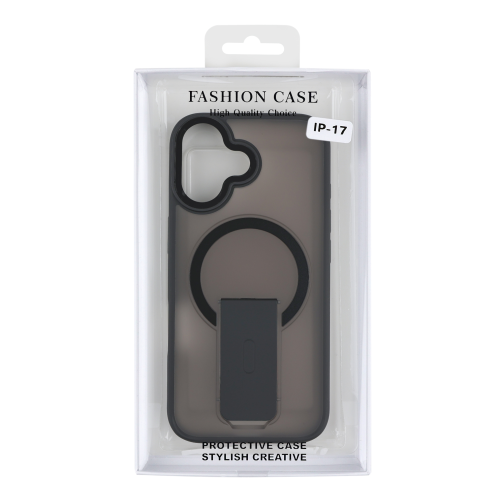 Чохол TPU+PC FlexGuard Magnetic Ring Stand для iPhone 17 превью 2