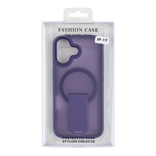 Чохол TPU+PC FlexGuard Magnetic Ring Stand для iPhone 17 превью 4