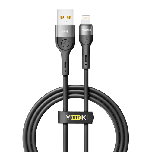 Кабель USB YOKI EXTRA YK-EX11 Lightning 2.4A 1.2m превью 4