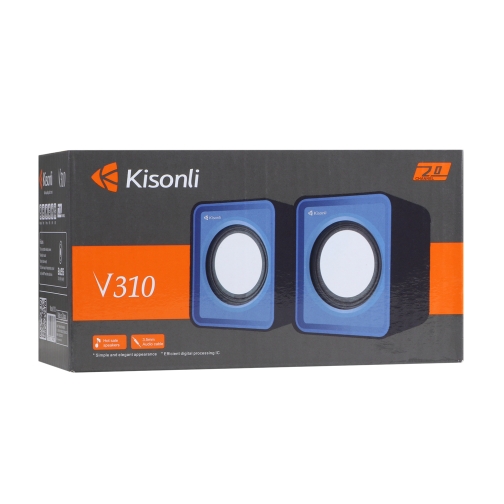 Купити Комп'ютерні колонки Kisonli V310 М`ята упаковка