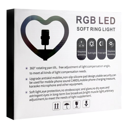Лампа RGB JM26-10 26cm (Heart JM26-10) превью 5