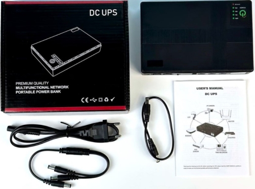 Купити Джерело Бесперебійного Живлення UPS DC1018P USB, DC, 5V+9V+12V (10400mAh) М'ята упаковка