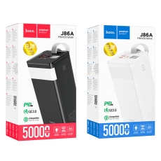 Купити Універсальна Мобільна Батарея Power Bank Hoco J86A Powermaster 22.5W fully compatible 50000 mAh Купити Універсальна Мобільна Батарея Power Bank Hoco J86A Powermaster 22.5W fully compatible 50000 mAh