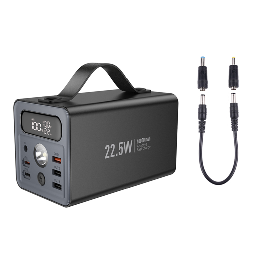Універсальна Мобільна Батарея Power Bank Hoco J138 Distant 22.5W+PD20W+DC12V 60000 mAh превью 7
