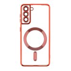 Купити Чохол TPU Metallic Full Camera with Magsafe для Samsung Galaxy S21 5G (G991), 6