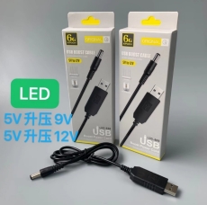 Купити Кабель USB to DC для роутера LDO-888 з 5v на 12v 1A 5.5х2.1 mm М'ята упаковка