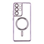 Купить Чехол TPU Metallic Full Camera with Magsafe для Samsung Galaxy S21 Ultra (G998), 5