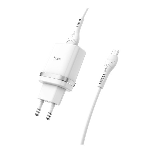 Купить Сетевое Зарядное Устройство Hoco C12Q QC 3.0 18W Micro, 2