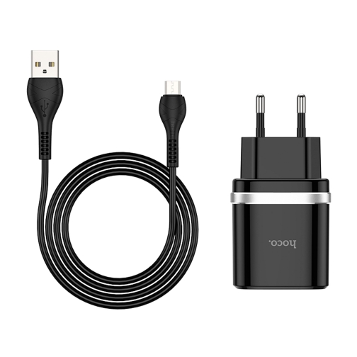 Купить Сетевое Зарядное Устройство Hoco C12Q QC 3.0 18W Micro, 5