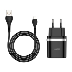 Купить Сетевое Зарядное Устройство Hoco C12Q QC 3.0 18W Micro, 5