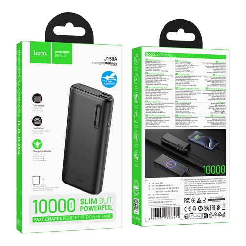 Купити Універсальна Мобільна Батарея Power Bank Hoco J158A Runner 10000mAh, 3