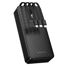 Купить Power Bank Borofone BJ84A Smooth with four cables 20000mAh Купить Power Bank Borofone BJ84A Smooth with four cables 20000mAh