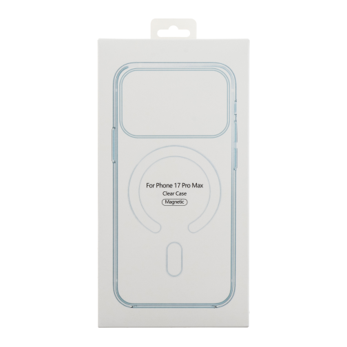 Чохол TPU Clear Case with Magsafe-C для iPhone 17 Pro Max превью 2