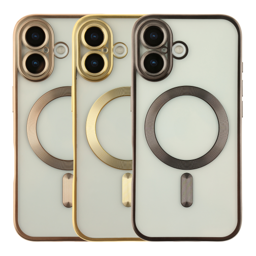 Чохол TPU Metallic Chrome Full Camera with Magsafe для iPhone 17