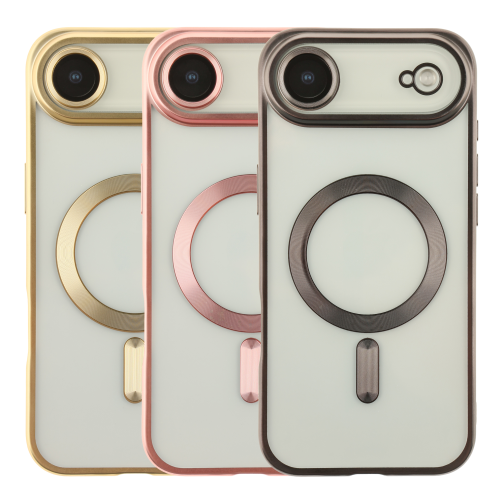 Чохол TPU Metallic Chrome Full Camera with Magsafe для iPhone 17 Air