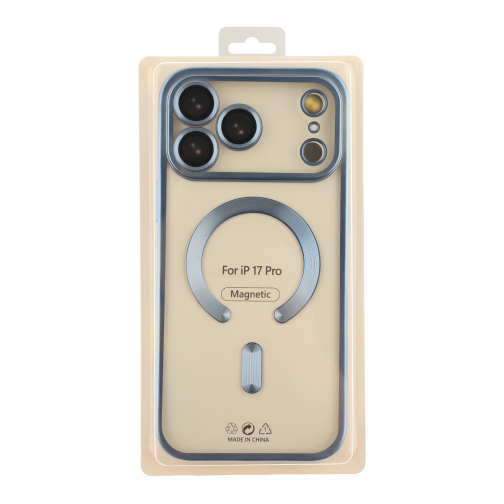 Чохол TPU Metallic Chrome Full Camera with Magsafe для iPhone 17 Pro превью 4