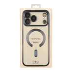Купити Чохол TPU Metallic Chrome Full Camera with Magsafe для iPhone 17 Pro, 5