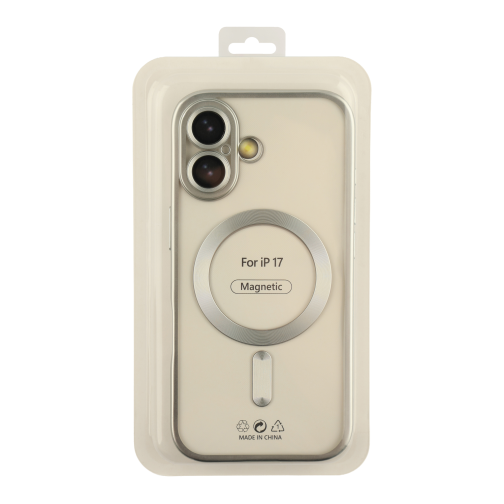 Чохол TPU Metallic Chrome Full Camera with Magsafe для iPhone 17 превью 7