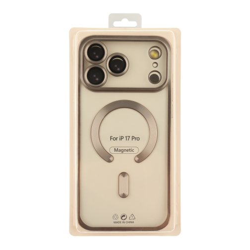 Чохол TPU Metallic Chrome Full Camera with Magsafe для iPhone 17 Pro превью 10