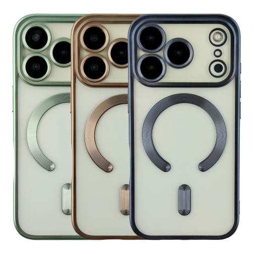 Купити Чохол TPU Metallic Chrome Full Camera with Magsafe для iPhone 17 Pro Max