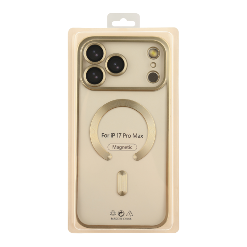 Чохол TPU Metallic Chrome Full Camera with Magsafe для iPhone 17 Pro Max превью 6