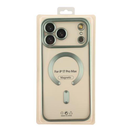 Чохол TPU Metallic Chrome Full Camera with Magsafe для iPhone 17 Pro Max превью 7