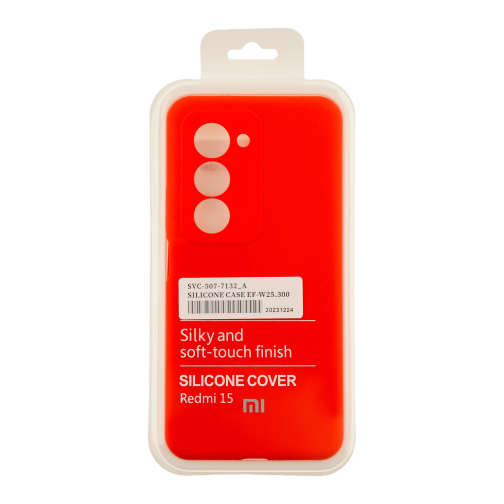 Чохол Liquid Silicone (AA) Full Camera для Xiaomi Redmi 15 4G превью 3